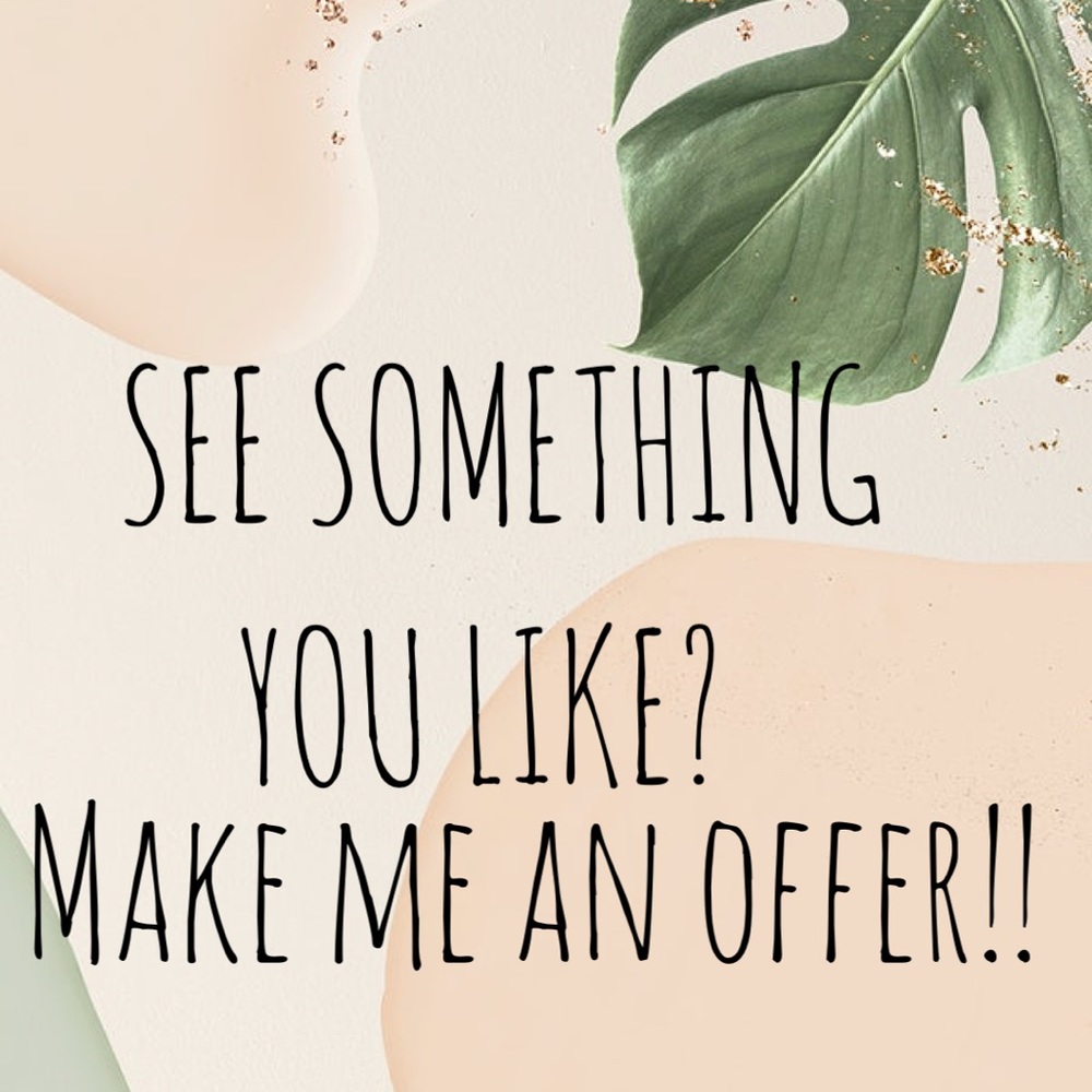 Offers welcome 💕🌿